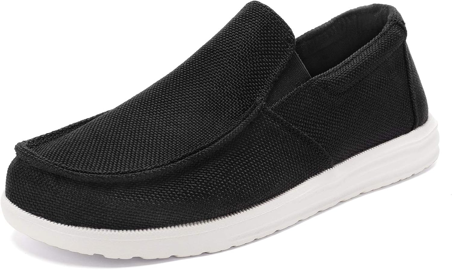Bruno Marc Men's Canvas Slip On Loafers Walking Shoes Stretch Casual Sneakers