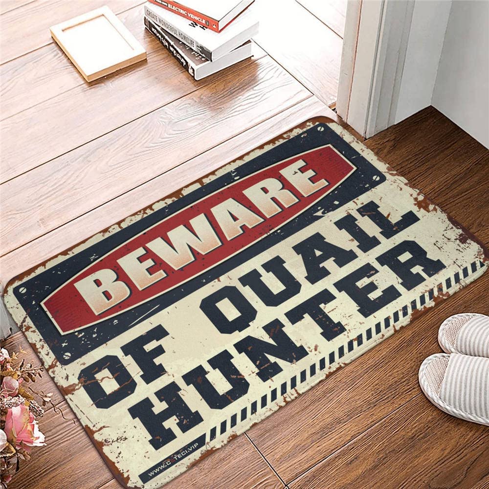 Tapis de chasseur de cailles pour une entrée de maison de campagne