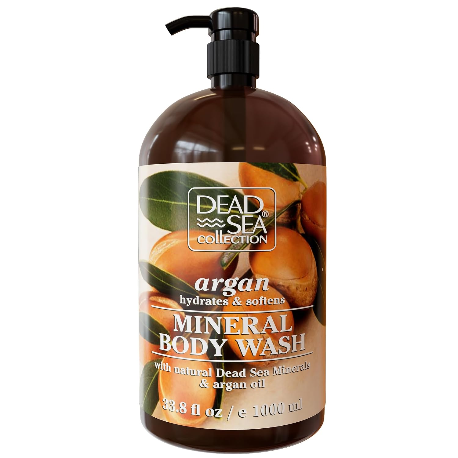 Dead Sea Collection Lavender Body Wash for Women and Men - with Pure Dead Sea Minerals and Coconut Oil - Cleanses and Moisturizes Skin - Pack of 6 (67.6 fl. oz) image 3