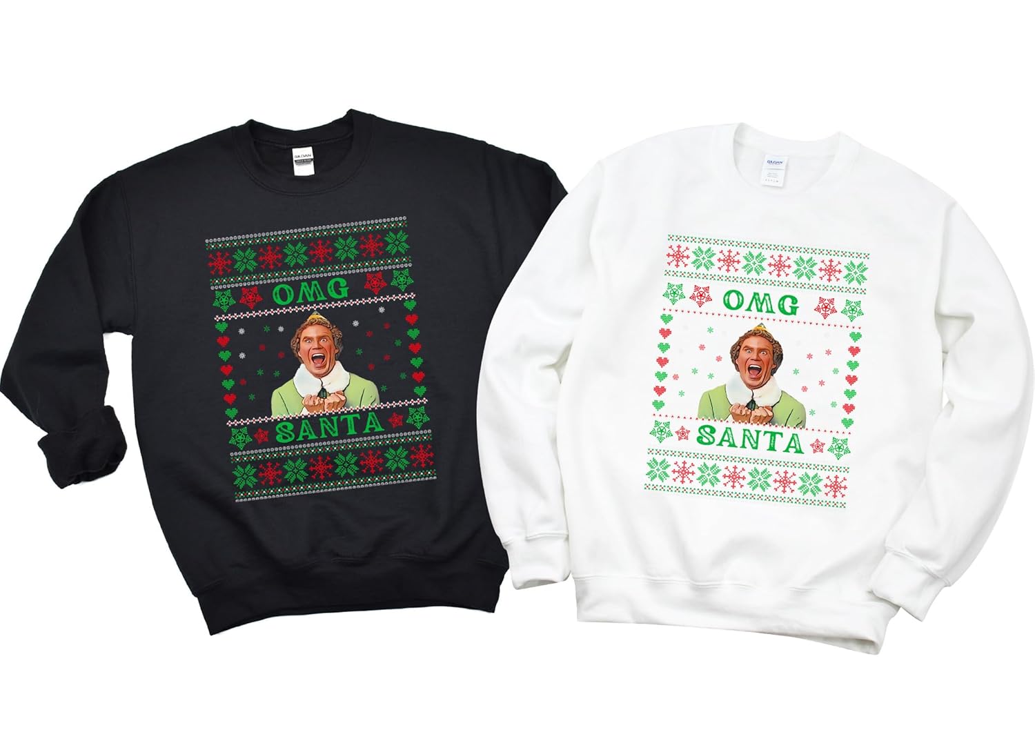 Christmas Sweatshirt, Unisex Holiday Sweatshirts, Friends