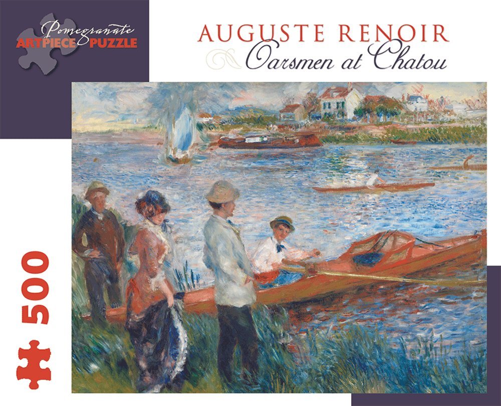 Oarsmen at Chatou Auguste Renoir 500-Piece Jigsaw Puzzle: A History with Stories from the Appalachian Grouse Covers
