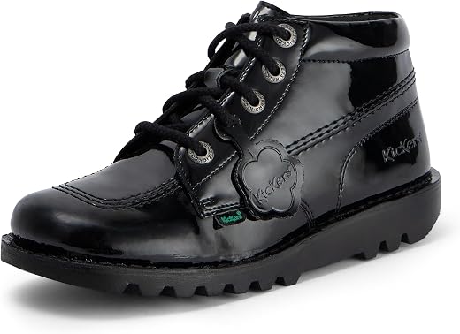 Kickers Women's Kick Hi Vegan Patent Ankle Boots