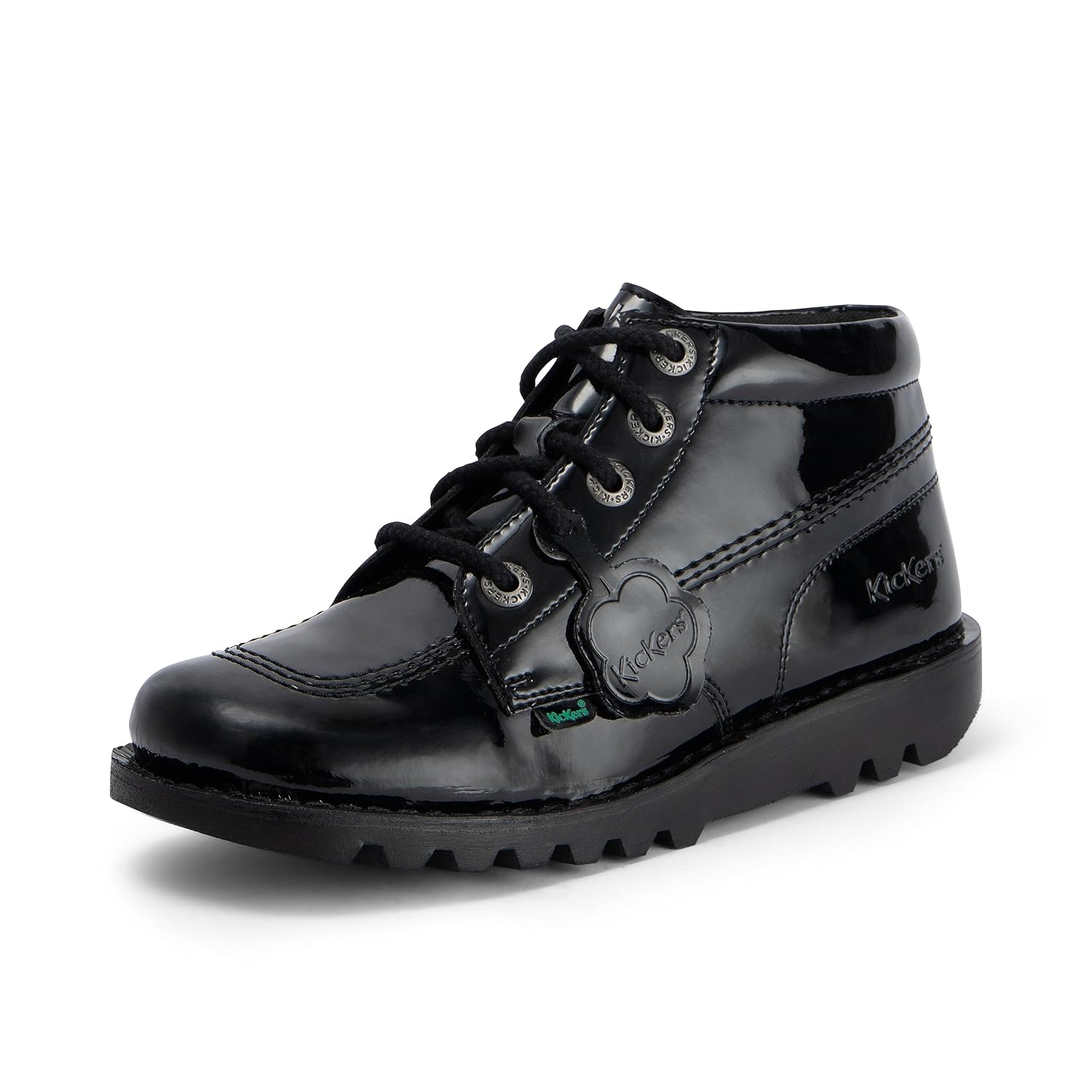 Kickers Women's Kick Hi Vegan Patent Ankle Boots - Review, Price and Buying Guide