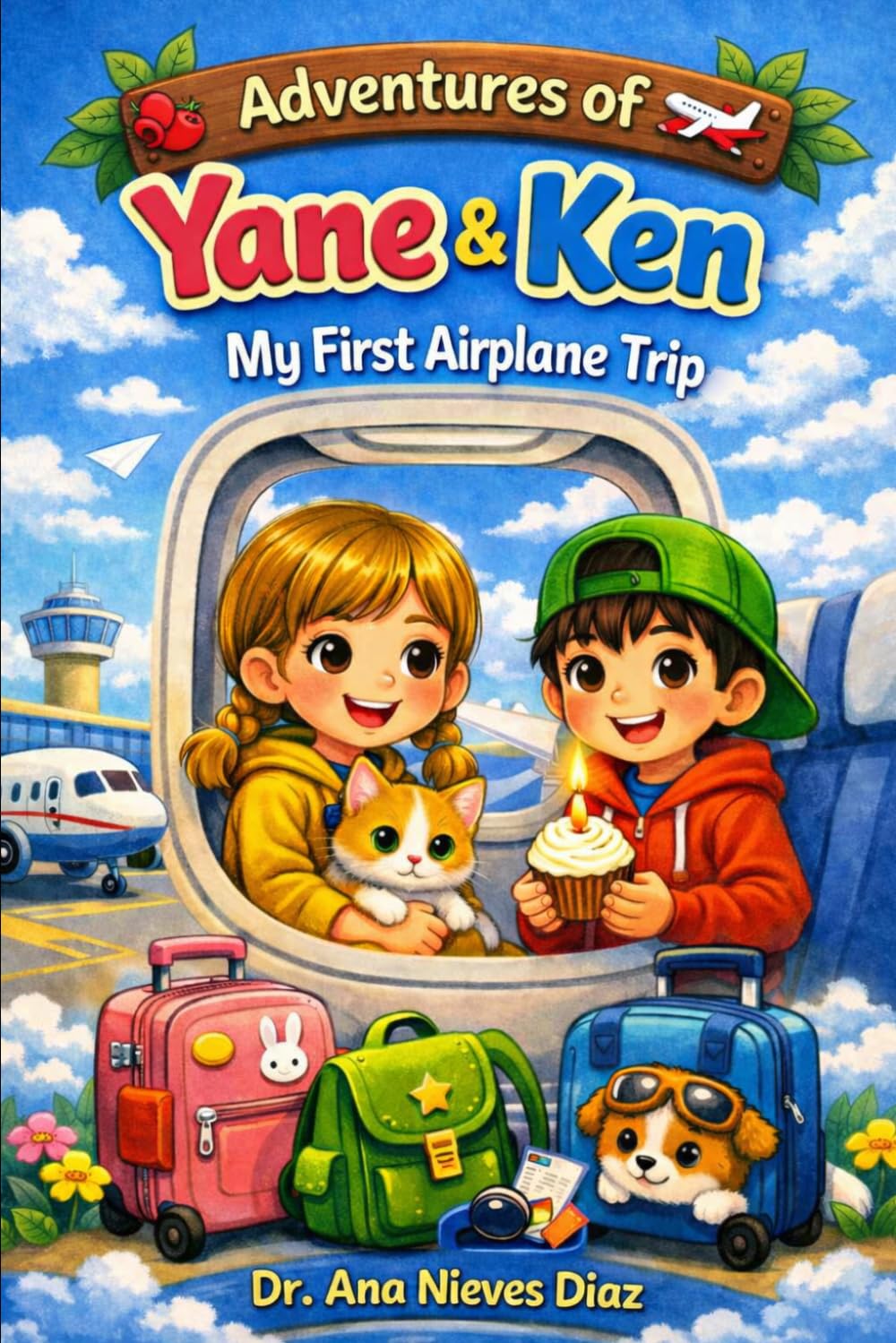Adventures of Yane and Ken: My First Airplane Trip