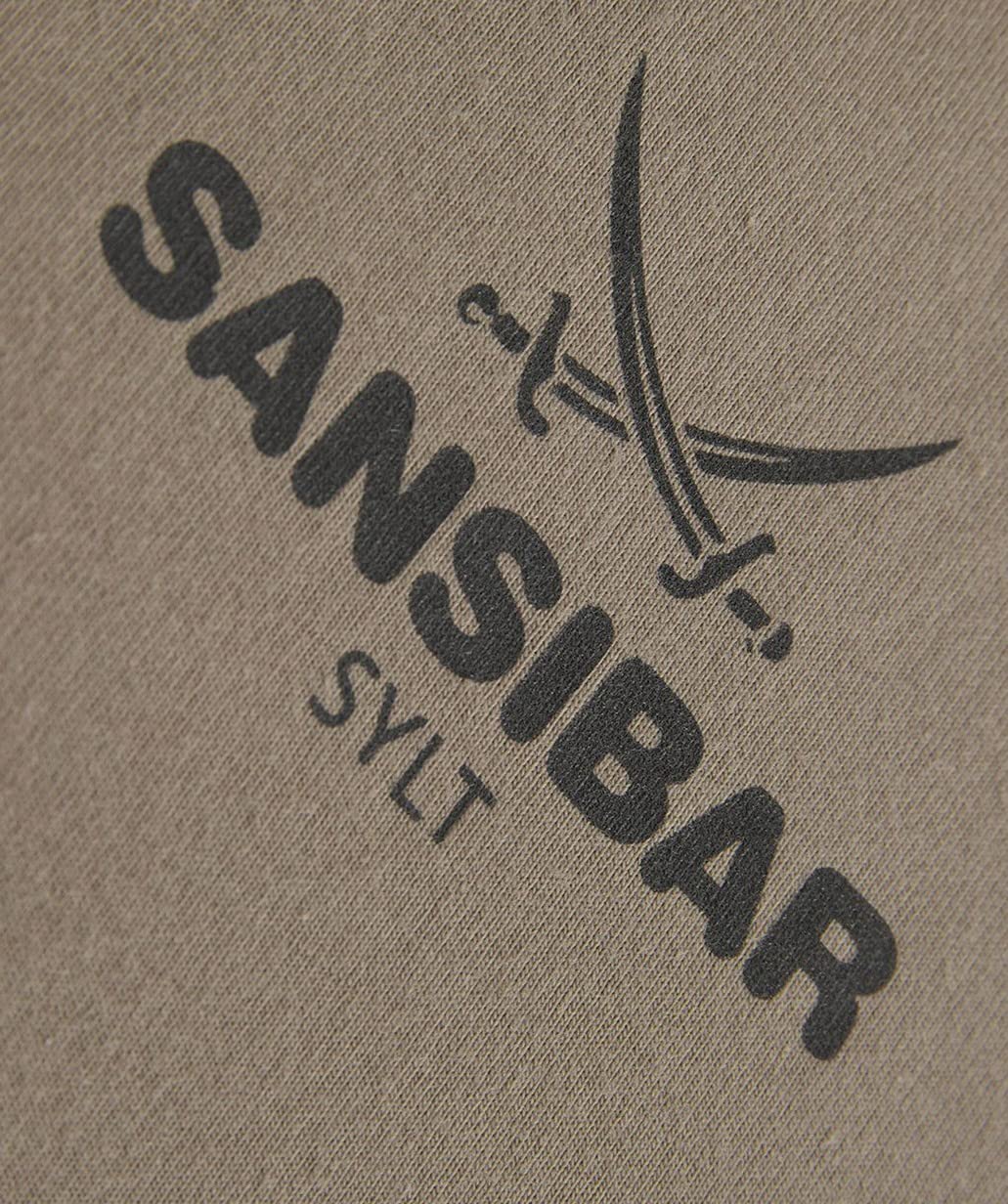 Sansibar Jersey Spannbettlaken 180/200x200 cm Spannbetttuch mit Sansibar Säbel Druck - Jersey Uni Taupe | Jersey Uni, Spannbetttuch, Sansibar Säbel Druck
