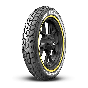 JK Tyre BLAZE BR23 3.00-18 Tube-Type Bike Tyre, Rear