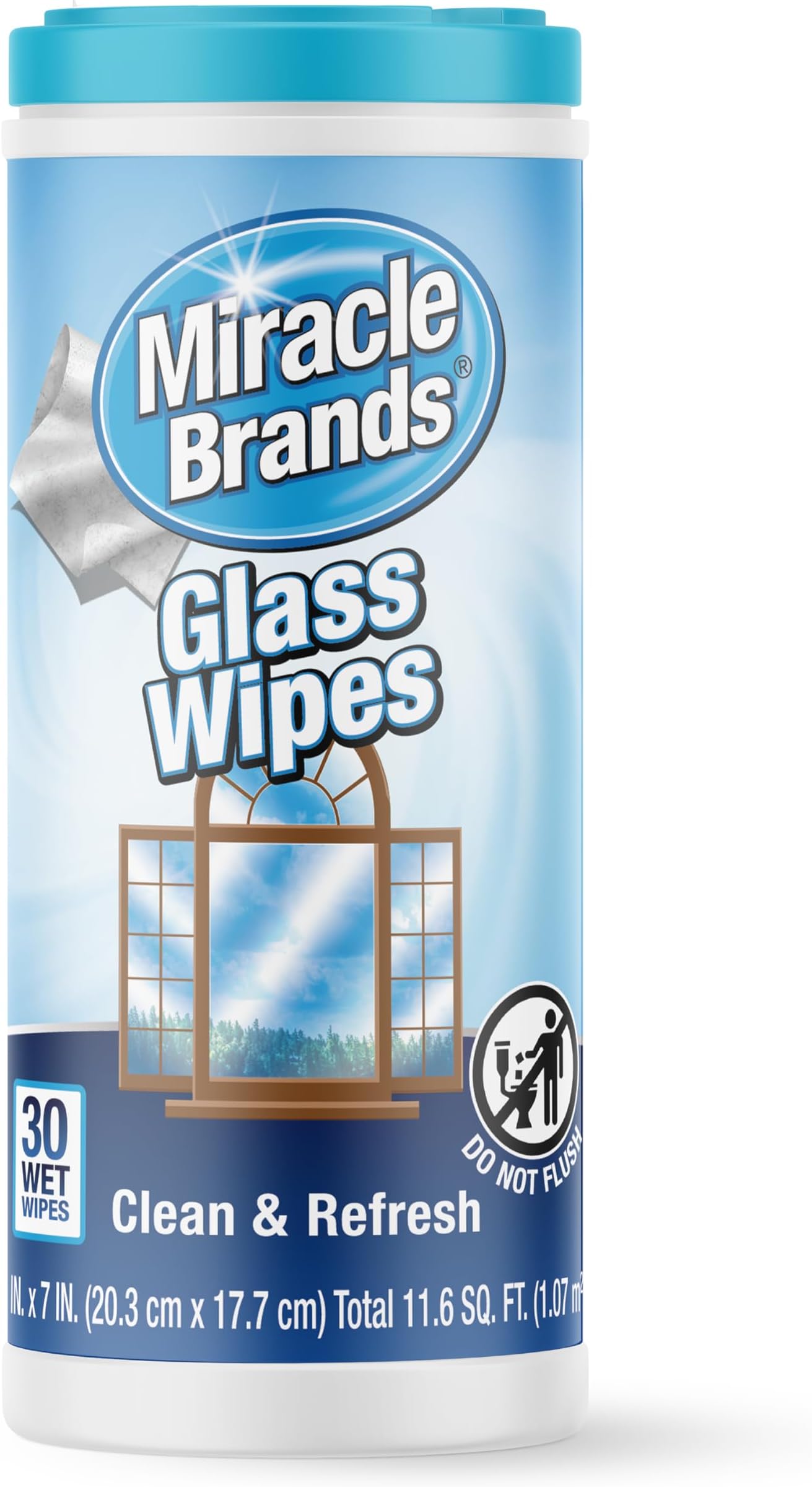 MiracleWipes for Glass
