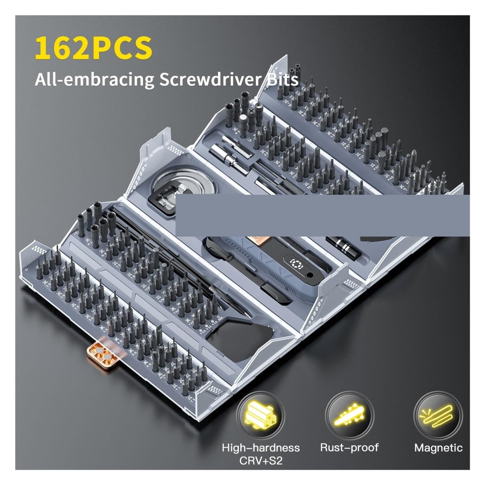 Zestaw Kluczy Zestaw Śrubokrętów 180 W 1 Phillips Torx Hex Cr-V Bity Precyzyjny Magnetyczny Śrubokręt Do Telefonu Komórkowego Zestaw Narzędzi Do Naprawy Komputera