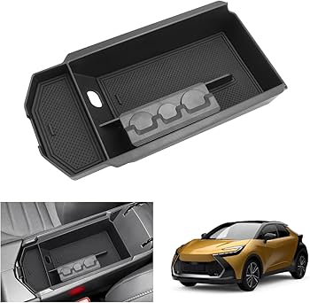 AR CHR Only 57枚 セット GAFAT Yeni C-HR Hybrid 2024 2025 Orta Konsol Saklama Kutusu, CHR