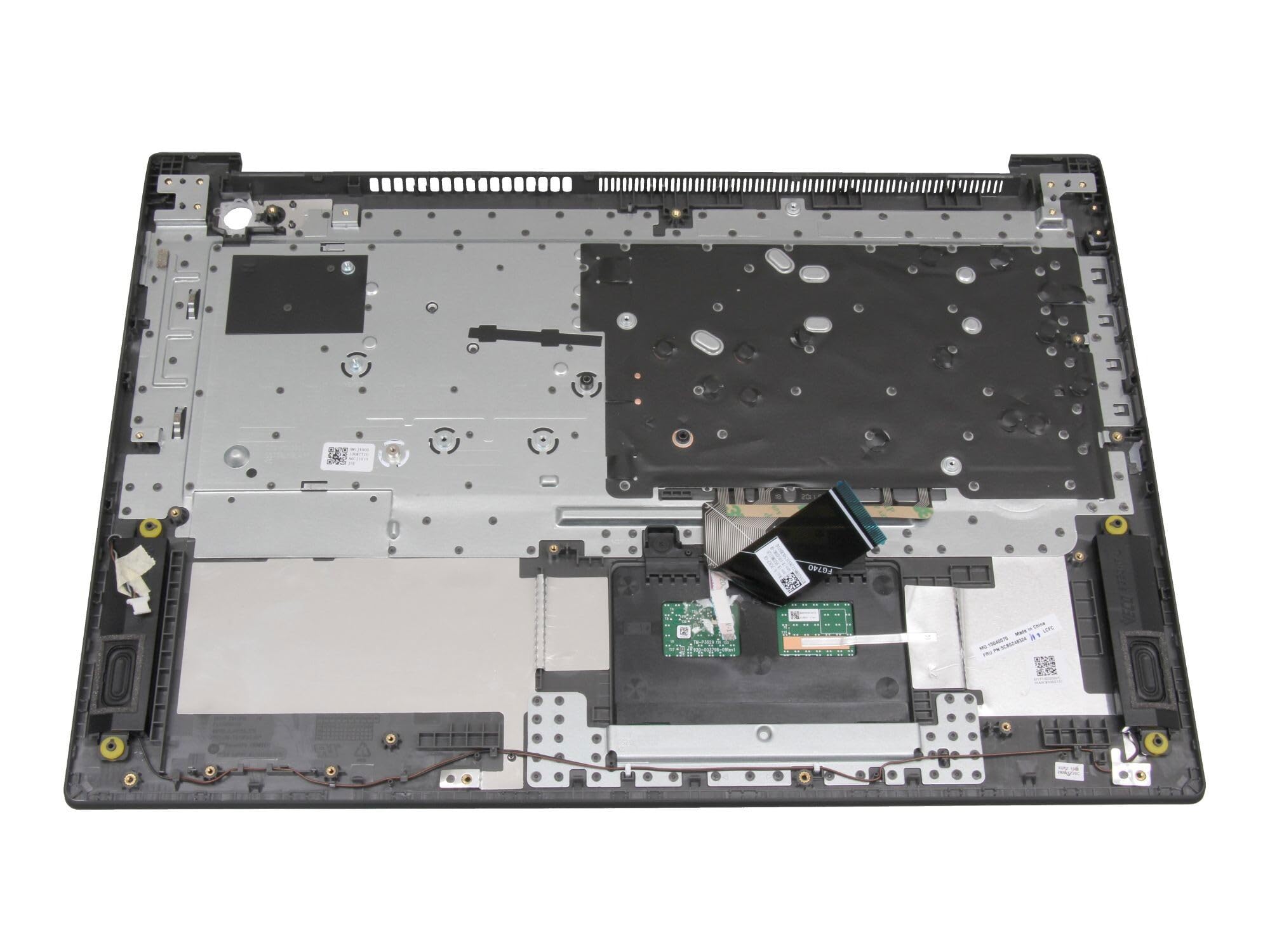 Lenovo V17-IIL (82GX) original Tastatur inkl. Topcase DE (deutsch) grau/schwarz