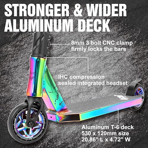 Miniatura 5 de Patinetes de trucos para adolescentes de 12 años en adelante