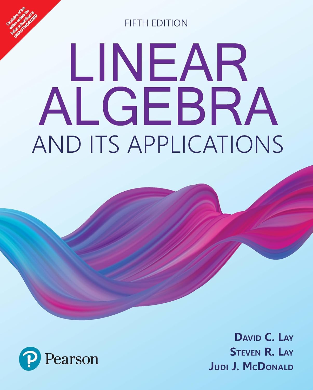 Buy Linear Algebra and Its Applications, 5th Edition - Pearson Book ...