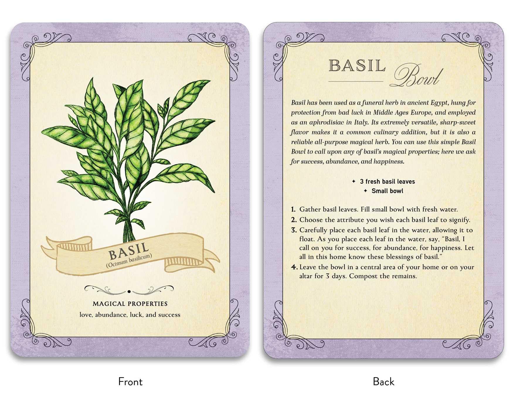 The Green Witch's Deck of Magical Herbalism : 50 of the Most Magical Plants, Herbs, and Flowers to Empower Your Craft