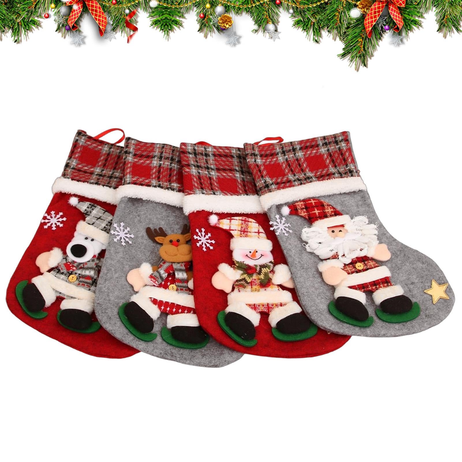Chaussettes de Noël pochettes à bonbons pour gâter vos proches