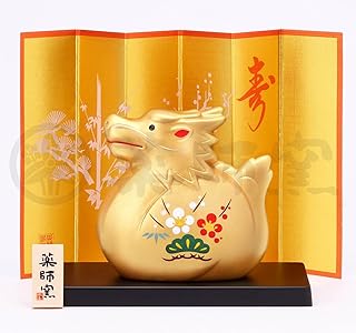 瀬戸焼薬師窯光堂作干支酉置物