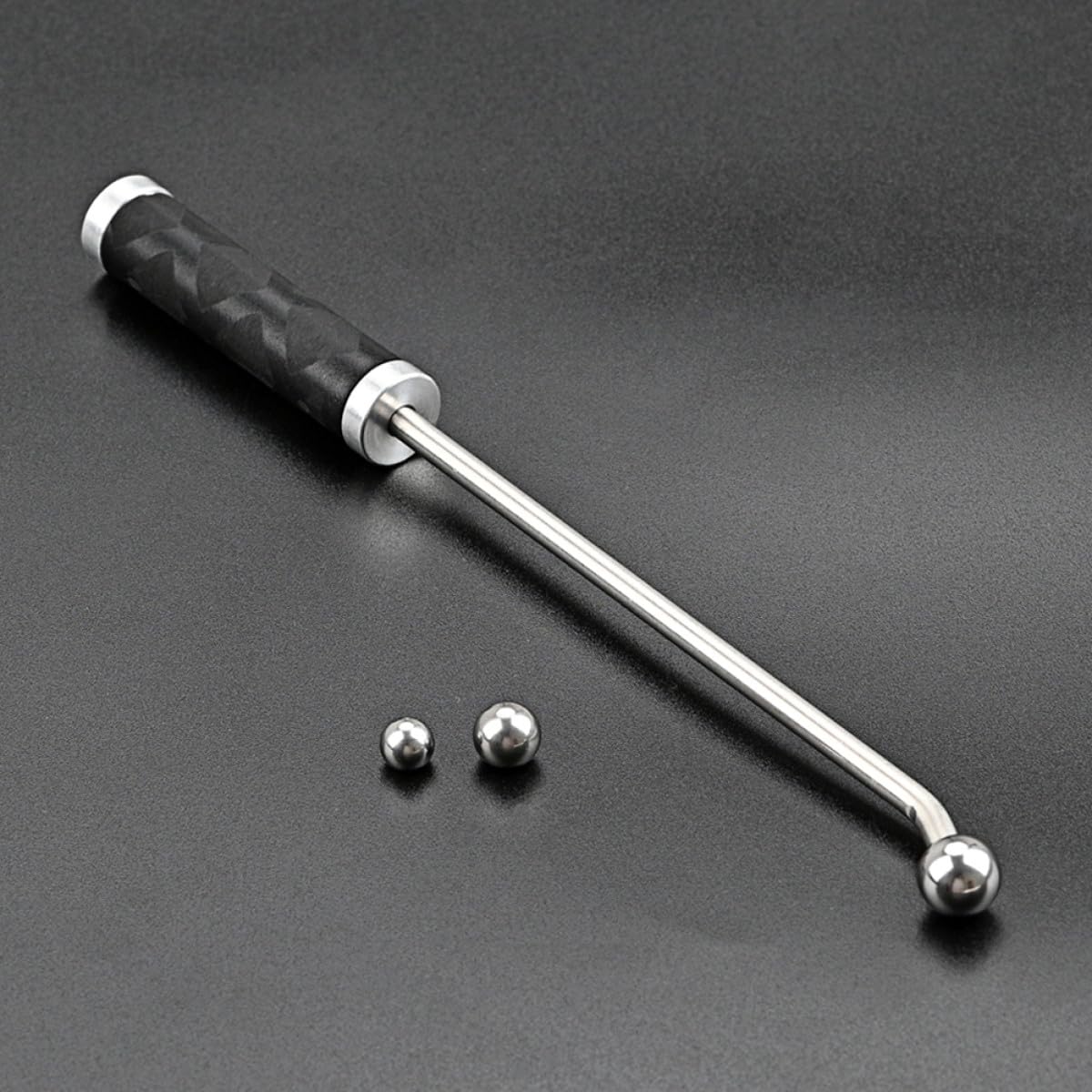 Alipis Kit Outils de Réparation Saxophone en Métal Noir pour Ateliers de Réparation Instruments Musicaux Outil Débosselage Surface Lisse et Brillante 1 Set