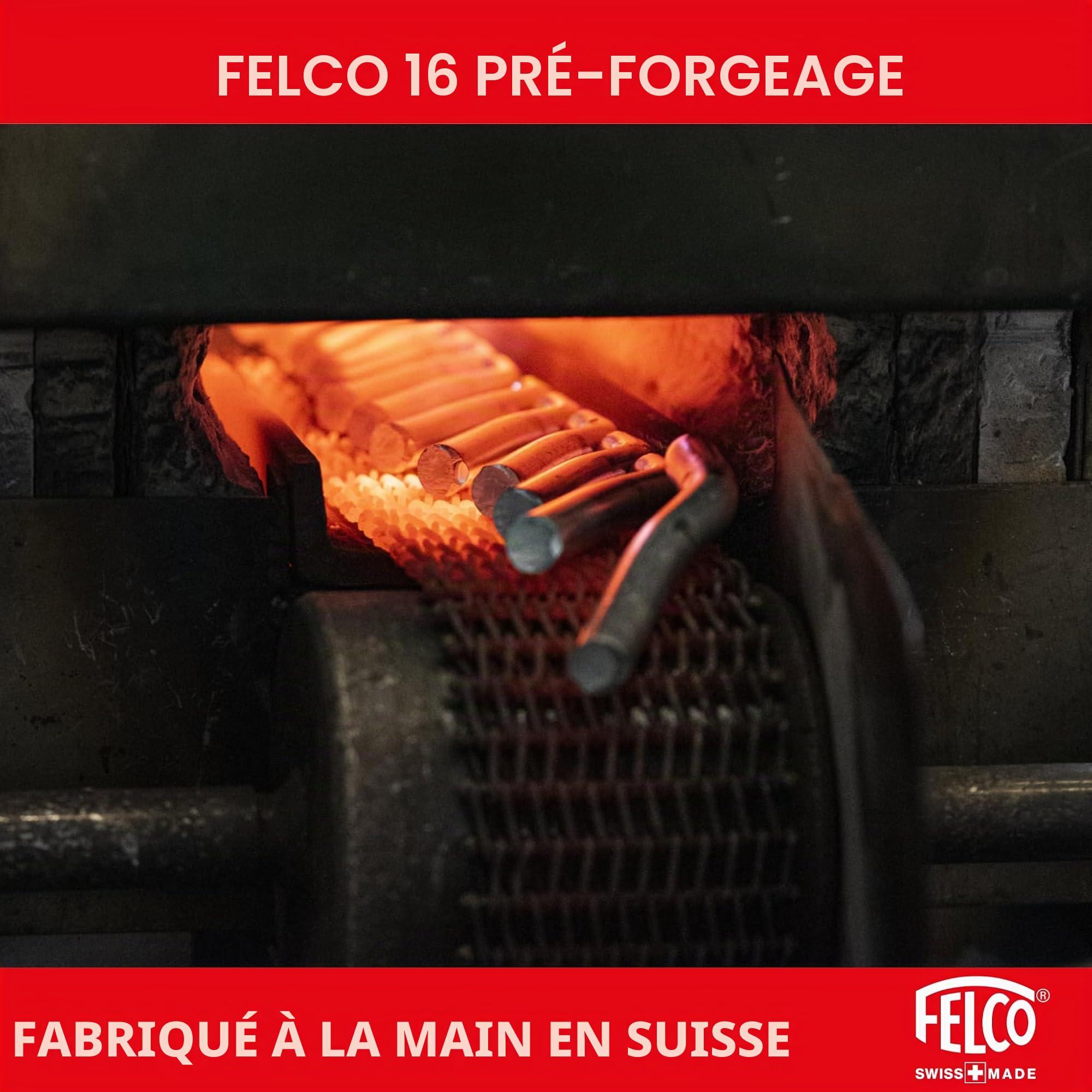FELCO 16 sécateur gaucher main moyenne pour le jardin, coupe 20 mm