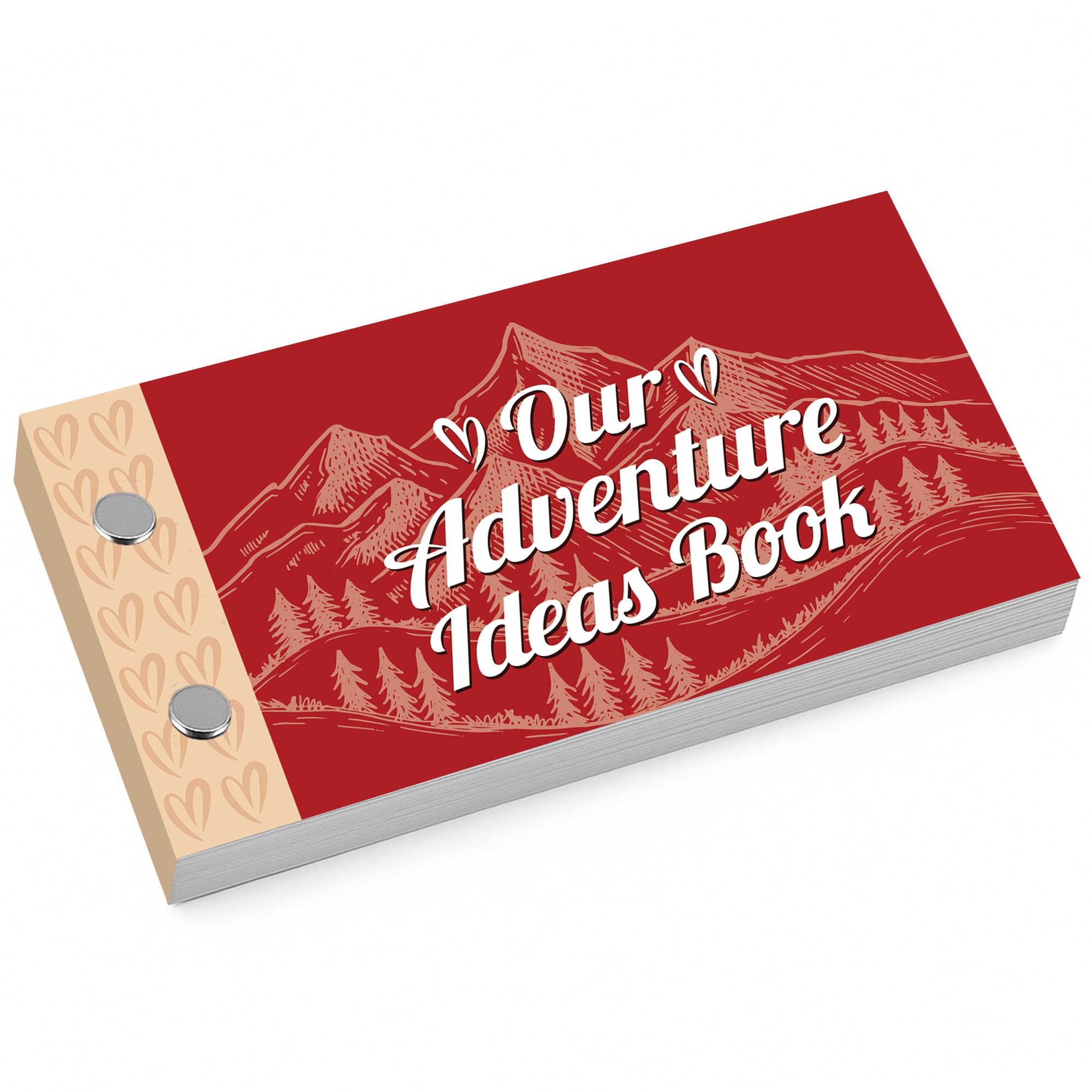 RED OCEAN Adventure Ideas Coupon Book For Couples, Novelty Book For Anniversary, Valentine's Day Gifts, Gift For Girlfriend Boyfriend Husband Wife, Date Ideas Gift For Couples