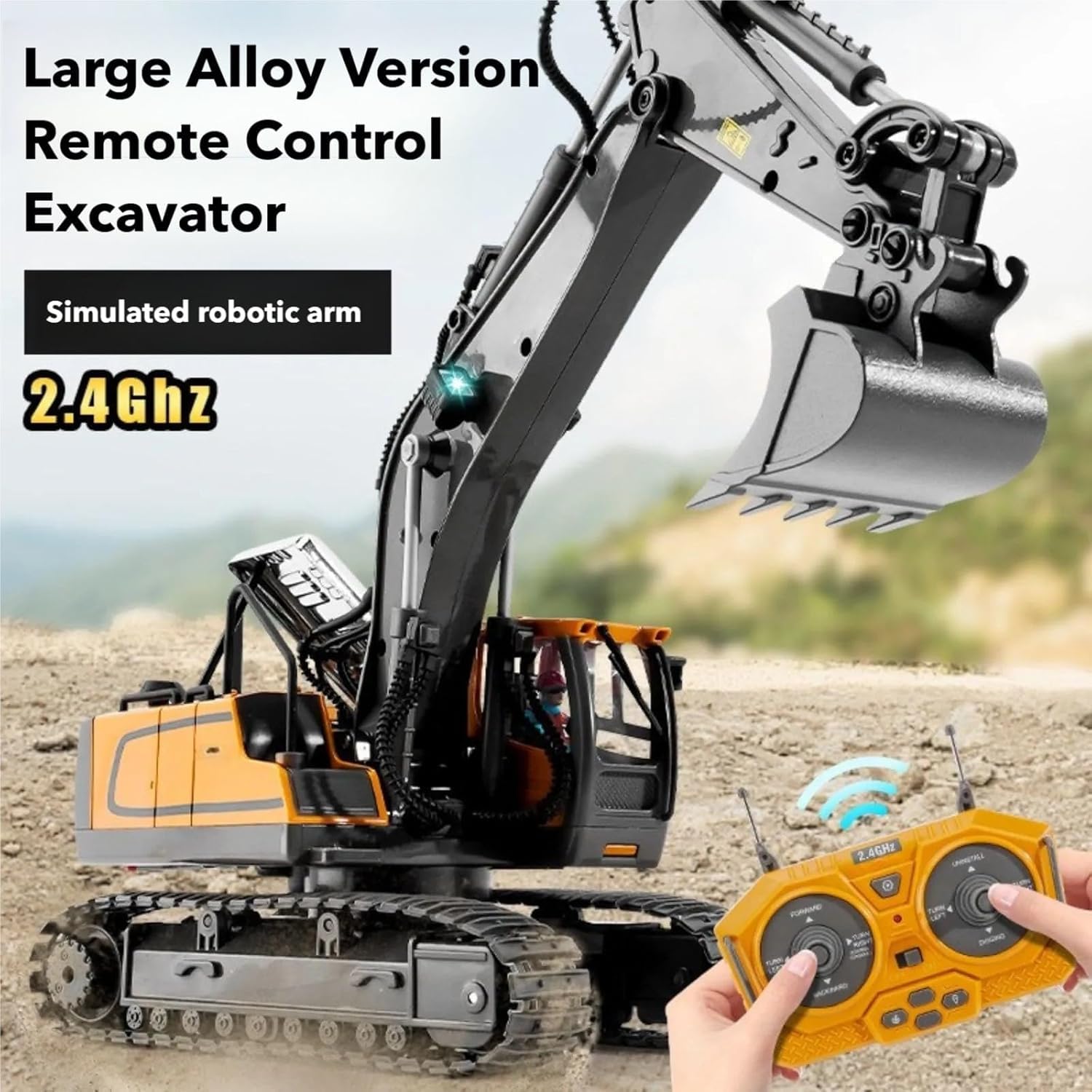 Amazon.com: Construction Rc Set of 4, Mini RcConstruction Vehicles