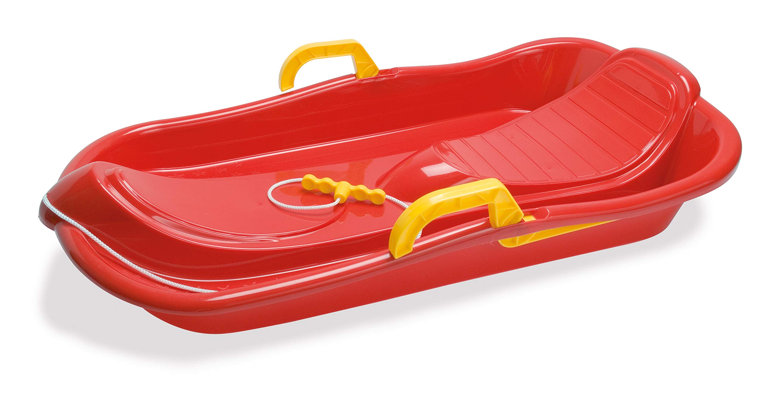 Dantoy Bob Sledge with Brakes, Toboggan for Winter Snow, Made in Denmark (Various Colours)