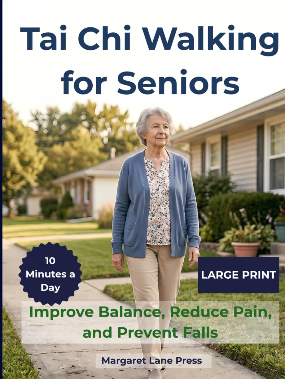 Tai Chi Walking for Seniors: Improve mobility, reduce pain, and overcome fear of falling with simple 10-minute routines designed to help you regain balance, stability, and confidence at home