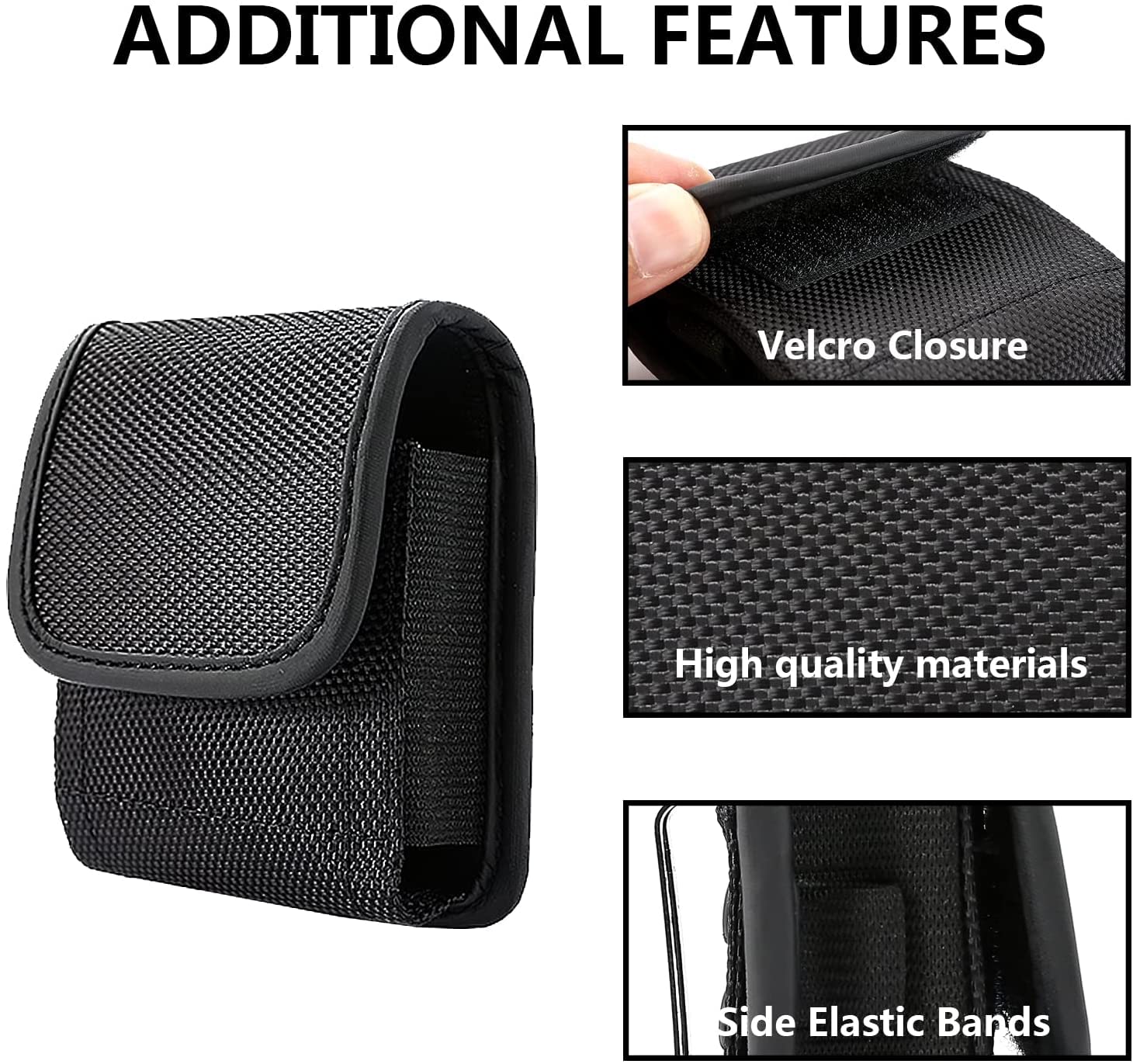 Étui de protection à rabat pour Samsung Galaxy Z - Clip ceinture avec étui de protection (toile Oxford)