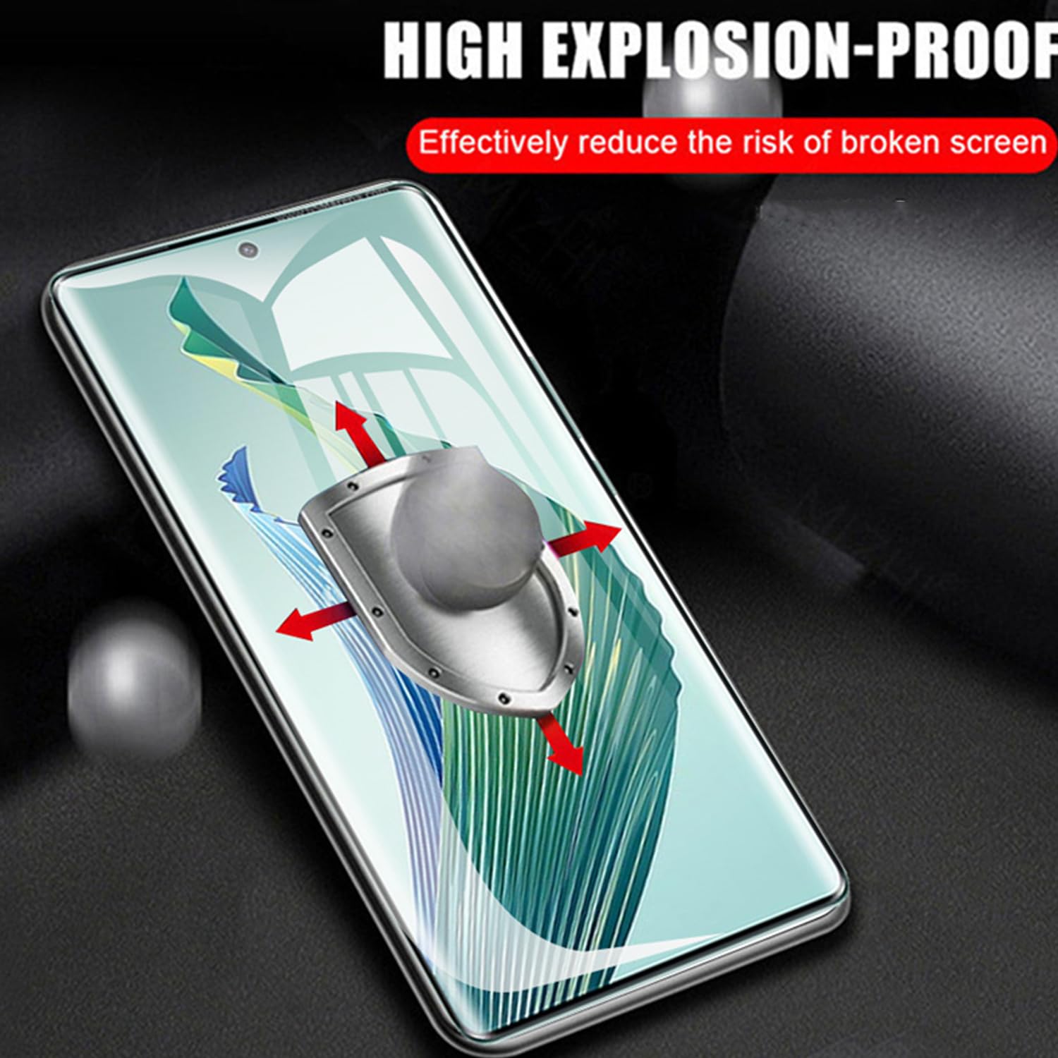 2 Pellicole Idrogel Opache Antiriflesso Per Honor 400 Smart 5G – TPU Flessibile Anti-impronta, Sensazione Setosa - 3