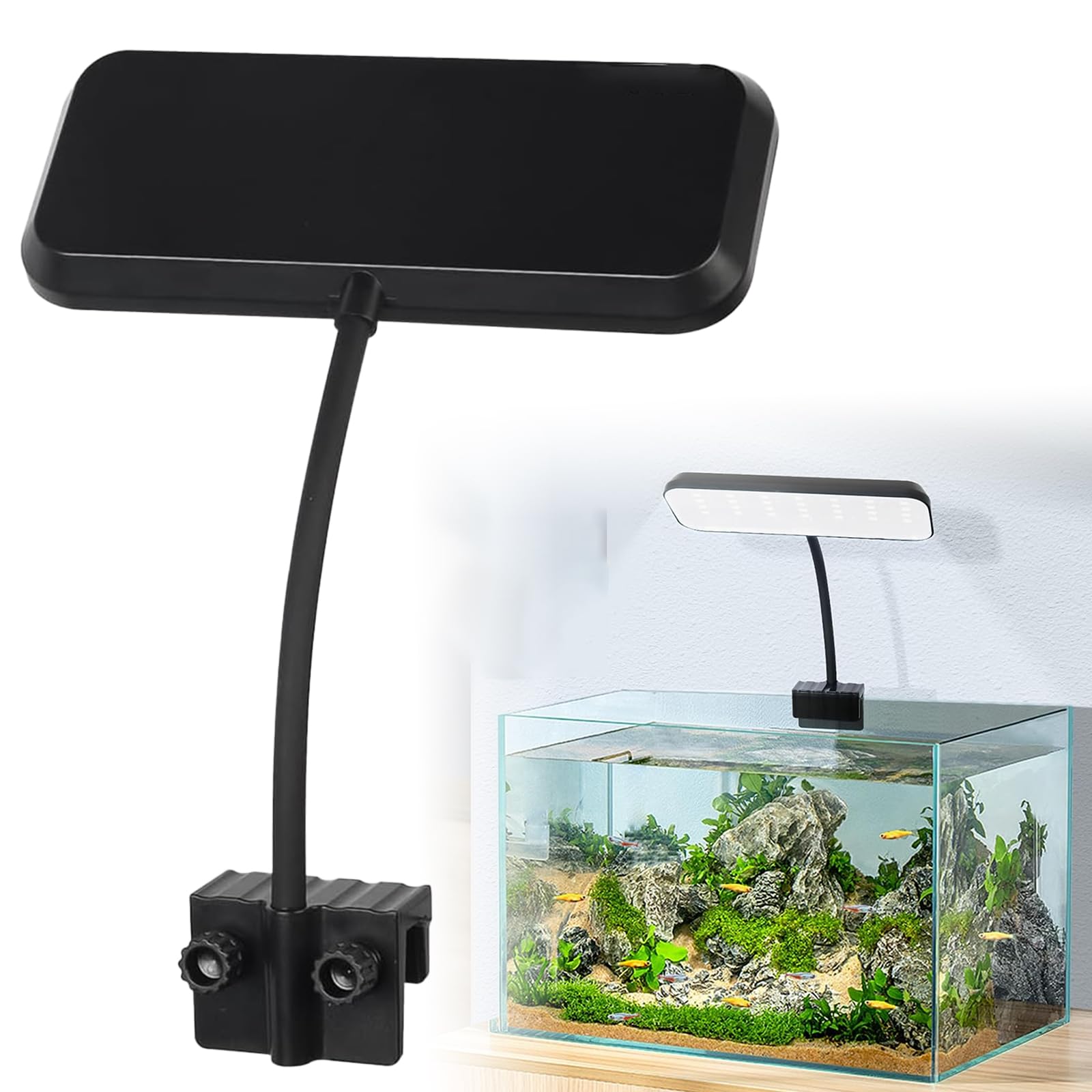Amazon.co.jp: FujiFrugal 水槽 ライト クリップ式 アクアリウム
