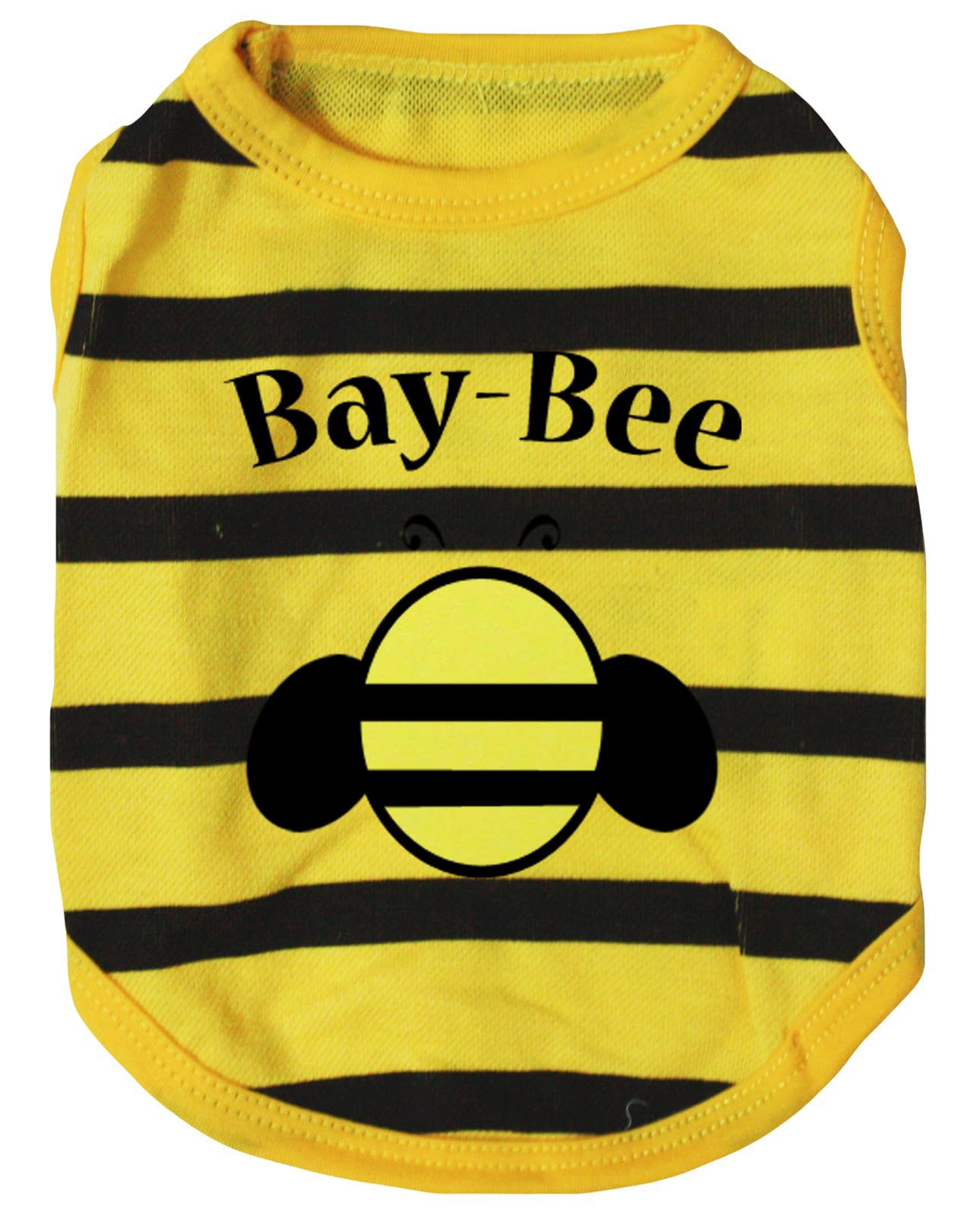 Chemise pour chien rayée jaune et noire Bay-Bee Taille M idéale pour les balades