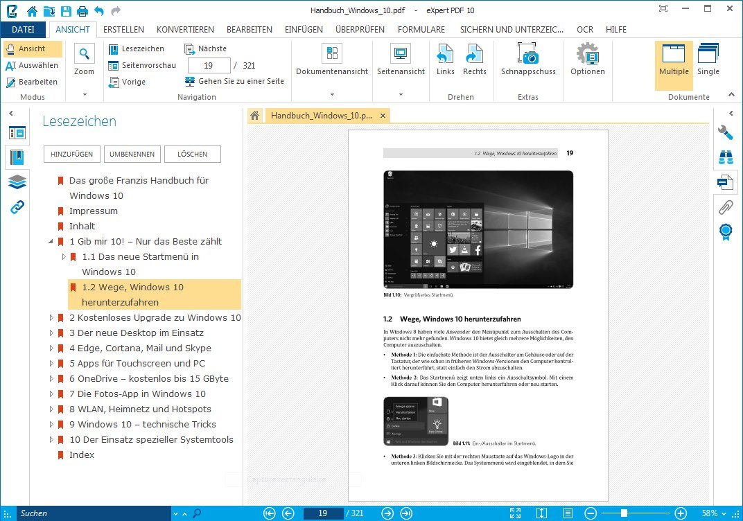 PDF Experte 10 Professional - Der komfortable und schnelle Weg zum Erstellen und Konvertieren von PDF-Dateien - Windows 10, 8, 7, Vista, XP [Download]