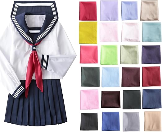 スカーフ リボン スカート Amazon.co.jp: [SHALYPOLY] セーラースカーフ 三角スカーフ 制服
