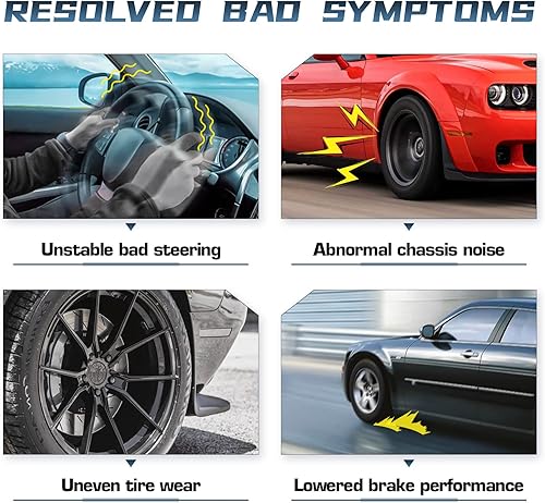 Miniatura 2 de Juego de 13 brazos de control superiores delanteros con rótulas para Cadillac Escalade EXT ESV para Chevy Tahoe Silverado Avalanche Suburban 1500