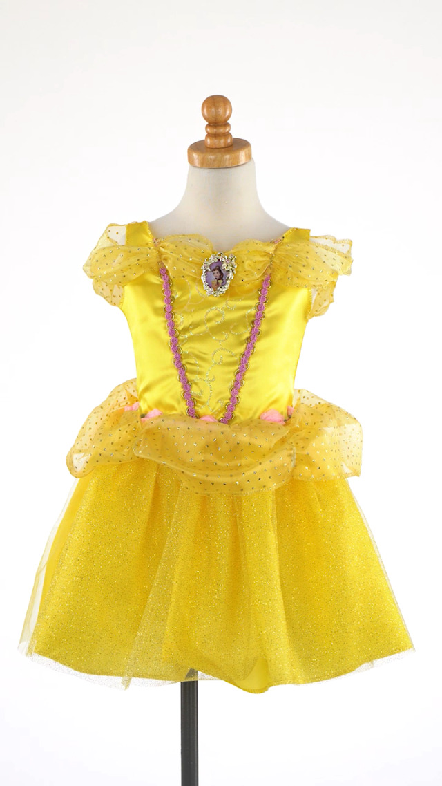 Amazon.com: Disguise Belle Classic Disney Princess Beauty & The Beast  Costume, One Color, X-Small/3T-4T' : Toys & Games