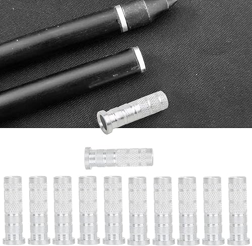 Miniatura 3 de Fydun 12pcs Replacements Ry Base Aluminum Insertor Carbon S 6.2mm Recreational Sports