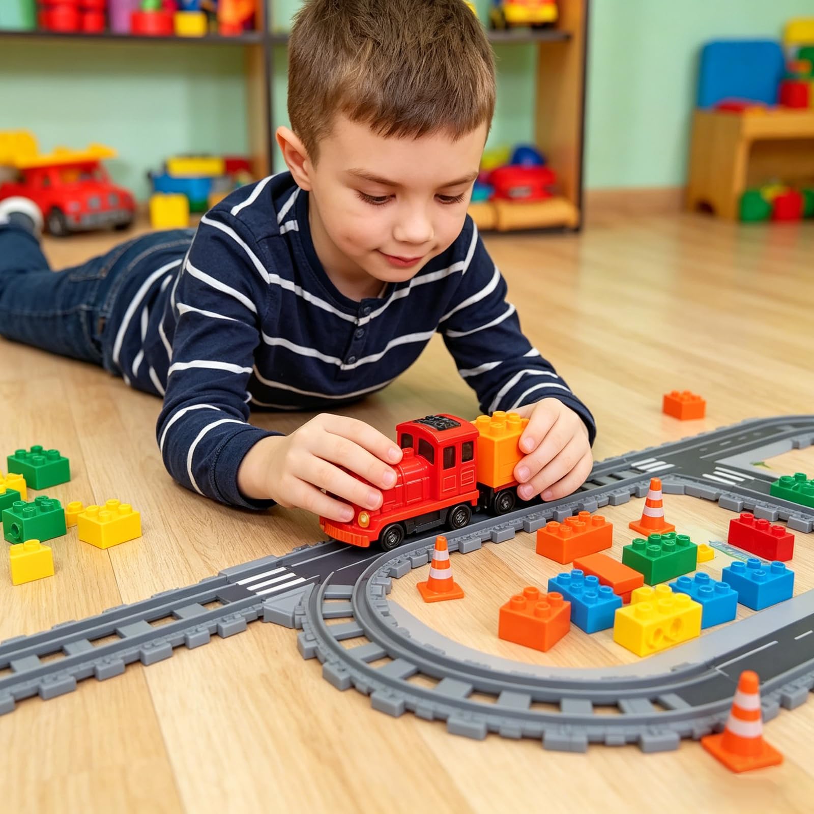 32 Stück Verkehrshütchen Kinder Realistische Detaildarstellung Pylonen Kinder Nachbildung Authentischer Verkehrsszenen Mini Pylonen Geeignet für Miniaturlandschaften Sandkastenmodelle(Kegel)