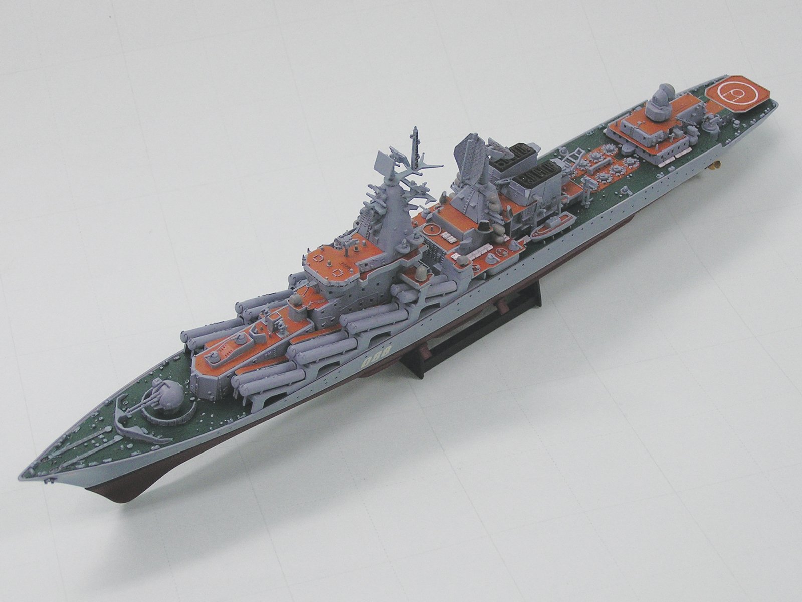 Amazon | ピットロード 1/700 ロシア海軍 ミサイル巡洋艦 スラヴァ 現  