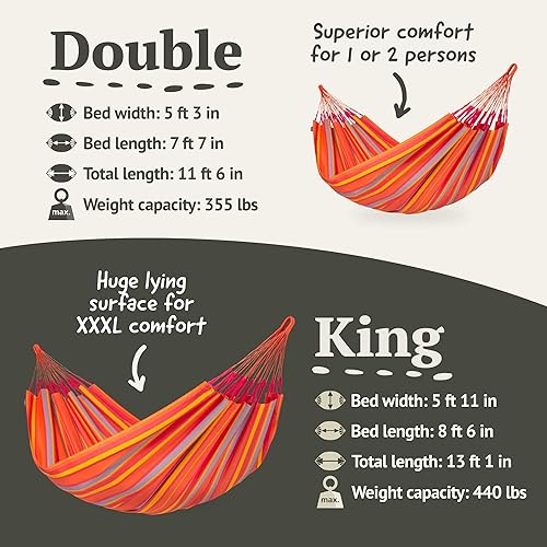 Vista 146 de La Siesta Brisa - Hamaca resistente a la intemperie, Vainilla