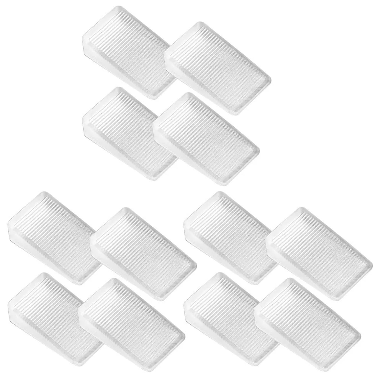 Furniture Levellers 12Pcs Furniture Leveling Shims PVC Table Wedge Levelers For Home DIY Cabinet Door Window Improvement