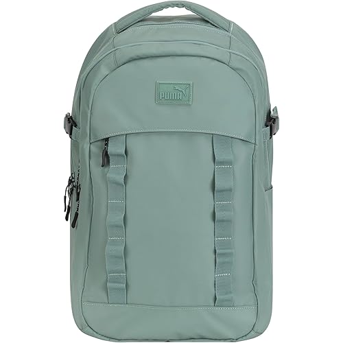 PUMA Coated Range Backpack, Green/Black, OS