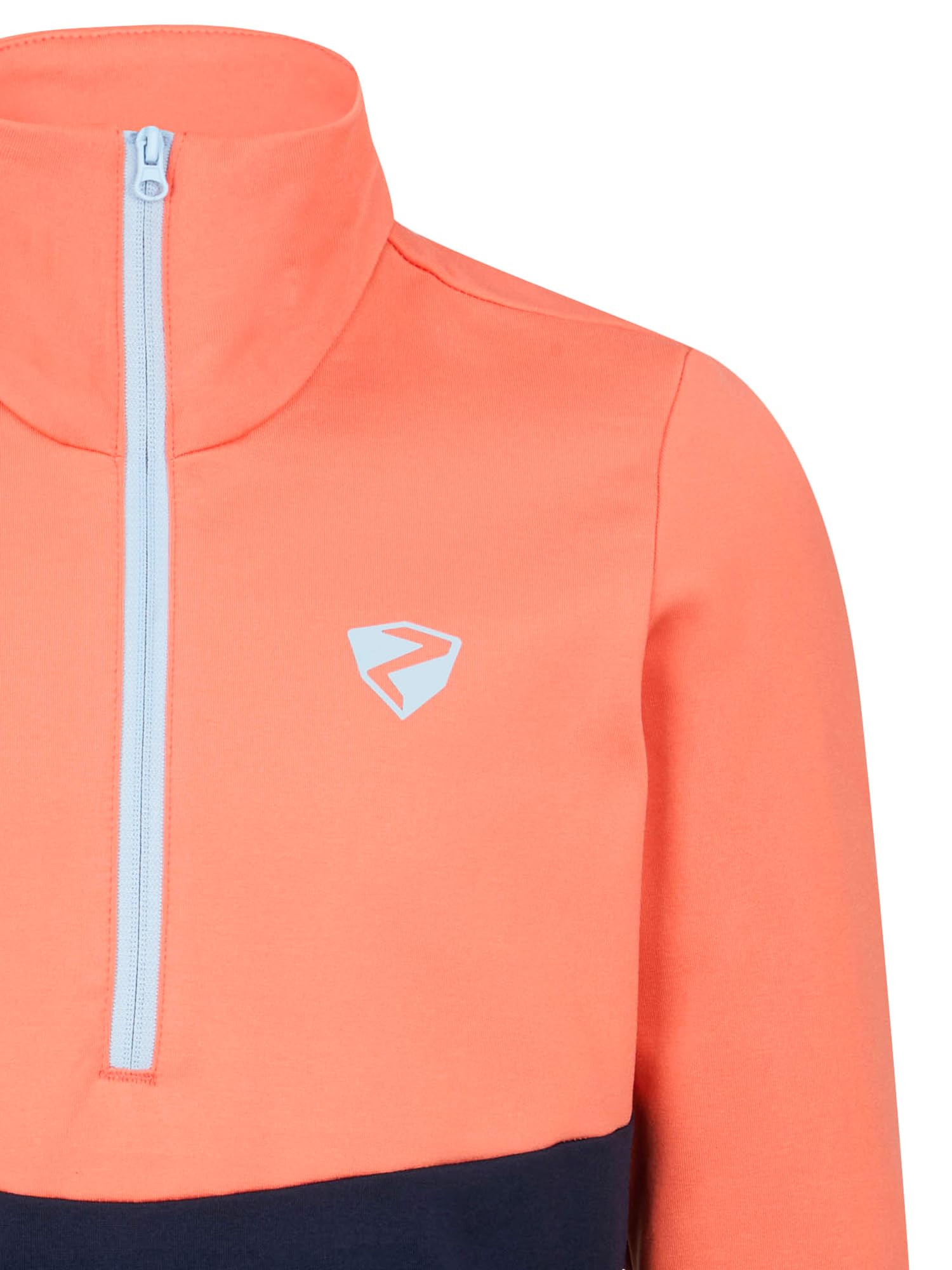 Ziener Unisex Kinder Jarps-z Skipullover, Midlayer, Funktions-Shirt | warm, elastisch, Recycled (1er Pack)