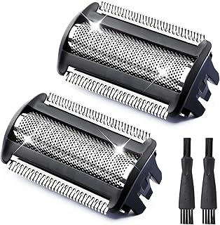 2 cabezales de repuesto BG5020 compatible con Philips BG2000 afeitadora corporal afeitadora Película de repuesto BRL140 BRL130, BG2000 Series 3000 cuchillas de repuesto
