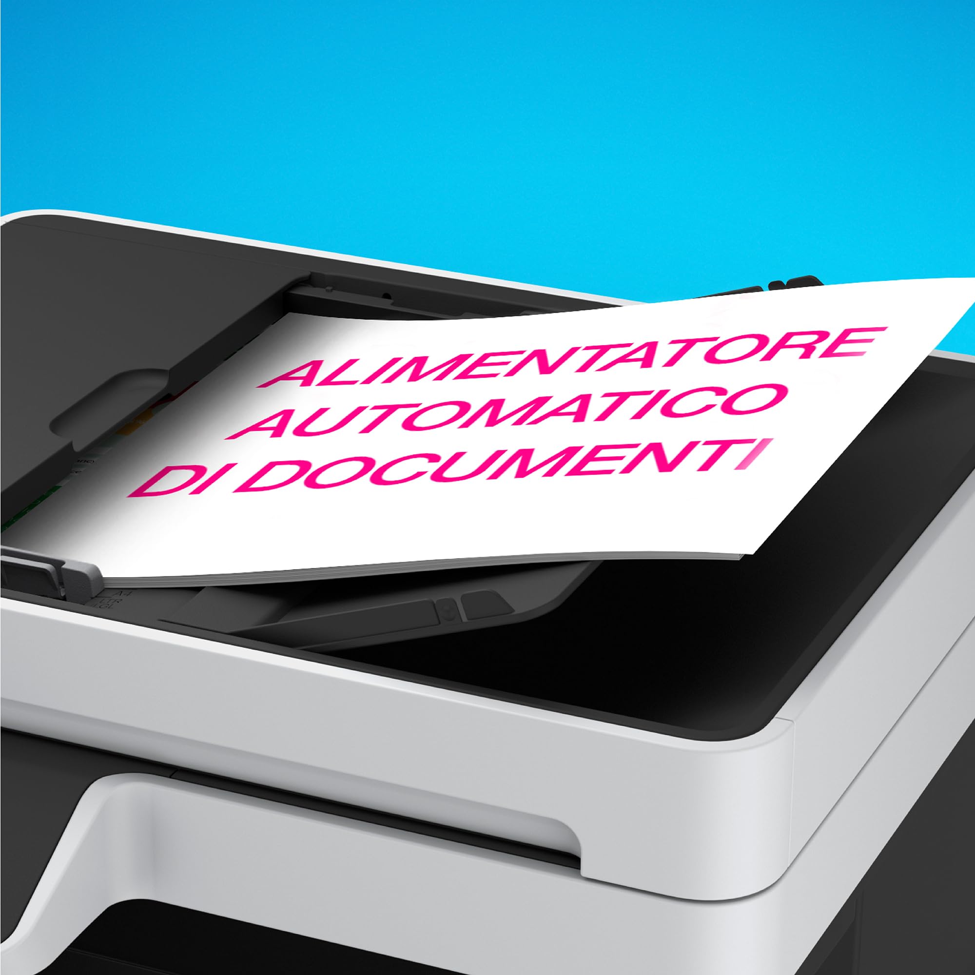 Epson EcoTank ET-5150 Stampante con Serbatoi D’inchiostro | Piccolo Ufficio e Azienda | Wi-Fi Ed Ethernet | A4 | Stampa, Copia, Scansione | Stampa Fronte/Retro | Touch-screen 6.1 cm | ADF Da 35 Fogli
