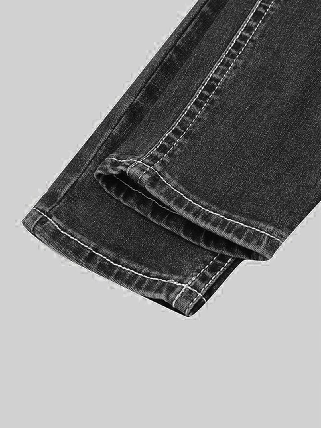 Flamingals Women’s Butt Lifting Skinny Leg Jeans Stretchy Tummy Control Mid Rise Denim Jeans