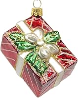 Vista 14 de Adornos de cristal soplado CDL de 3" en forma de perro para árbol de Navidad (3", Cocker Spaniel G03)