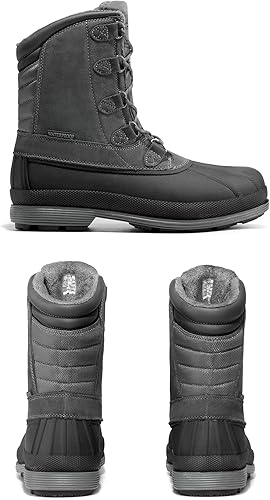 Miniatura 7 de NORTIV 8 Botas de nieve impermeables aisladas para hombre