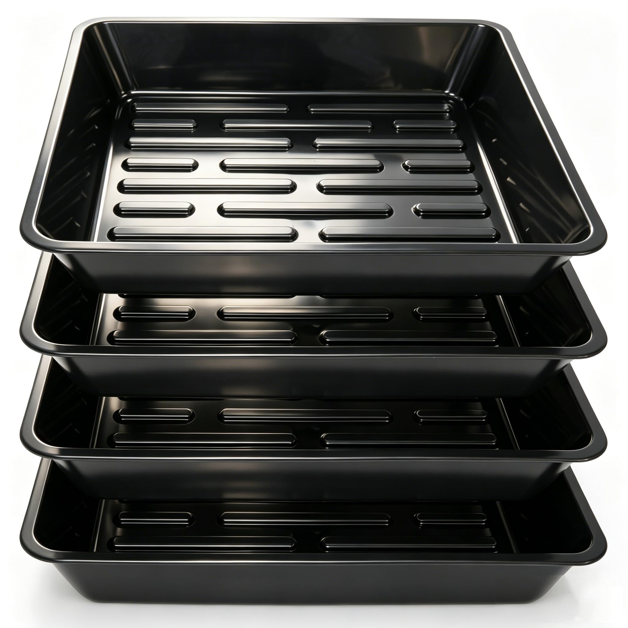Plant Saucers - 6 Pack 10 Inch Drainage Trays -16 Plant Saucers - 6 Pack 10 Inch Drainage Trays -16