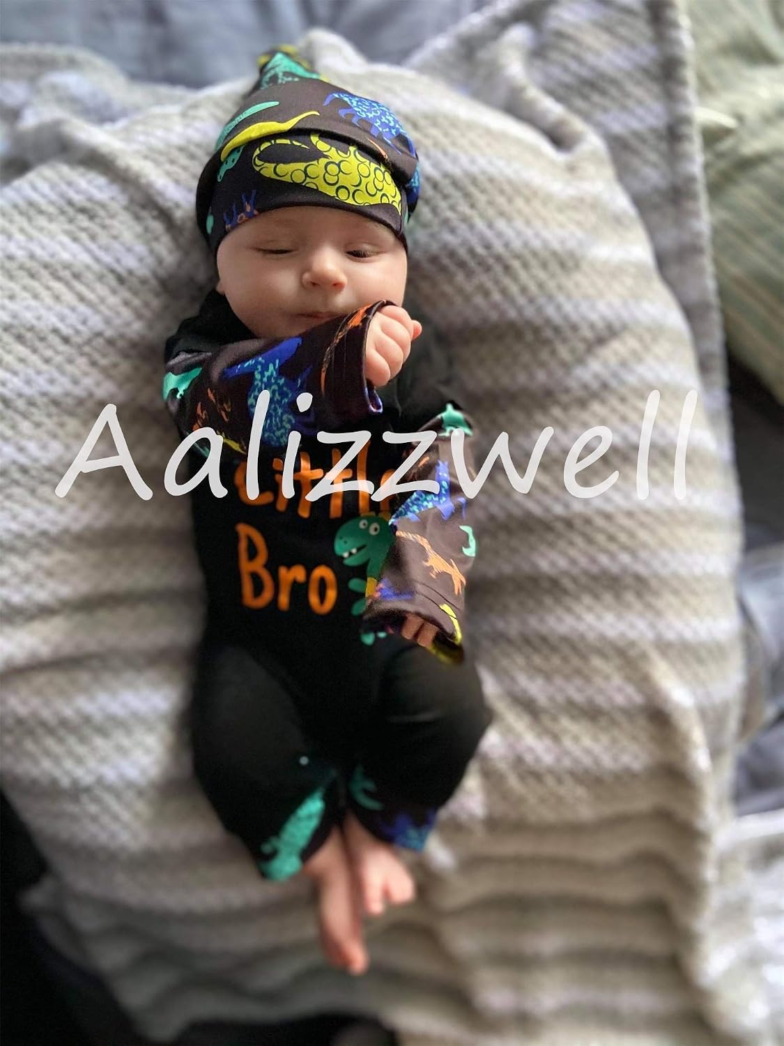 Aalizzwell Infant Baby Romper Jumpsuit Toddler Pants Set Brother Matching Outfits Boys Clothes