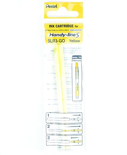 Miniatura 5 de Pentel Recambio para resaltador Handy-Line S, tinta verde claro, caja de 12 (SLR3-K)