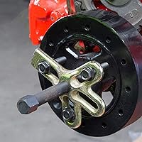 Vista 7 de OEMTOOLS 37187 Kit de extractor de equilibrador armónico - Yugo extractor de acero tratado térmicamente para engranaje, volante y polea de cigüeñal