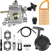 BR600 Carburetor for Stihl BR600 BR500 BR550 Backpack Leaf Blower, Carb Kit with Recoil Starter Assembly Replaces for Stihl backpack Leaf Blower